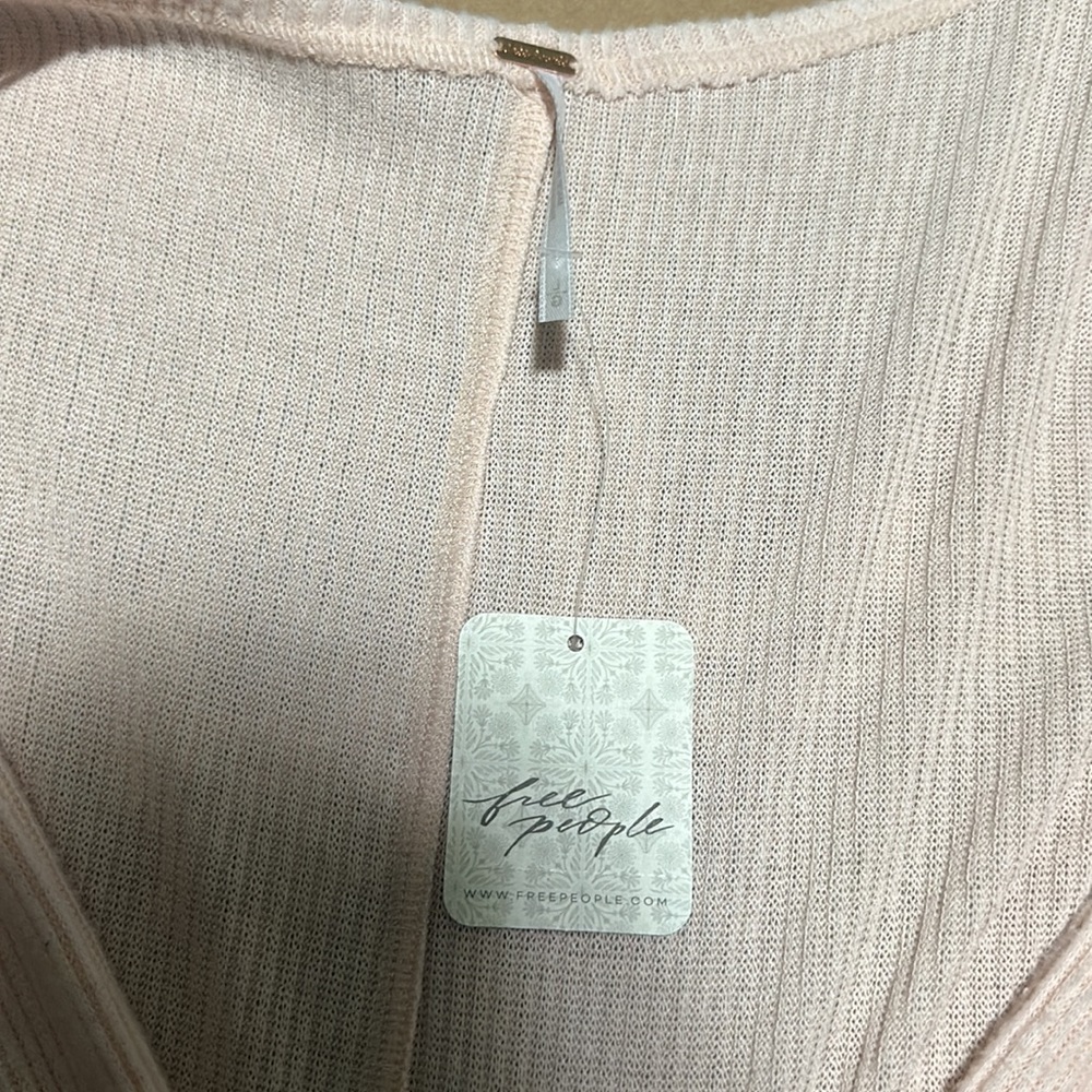 NWT! Free People Cozy With You Wrap Sweater Large - Picture 4 of 6